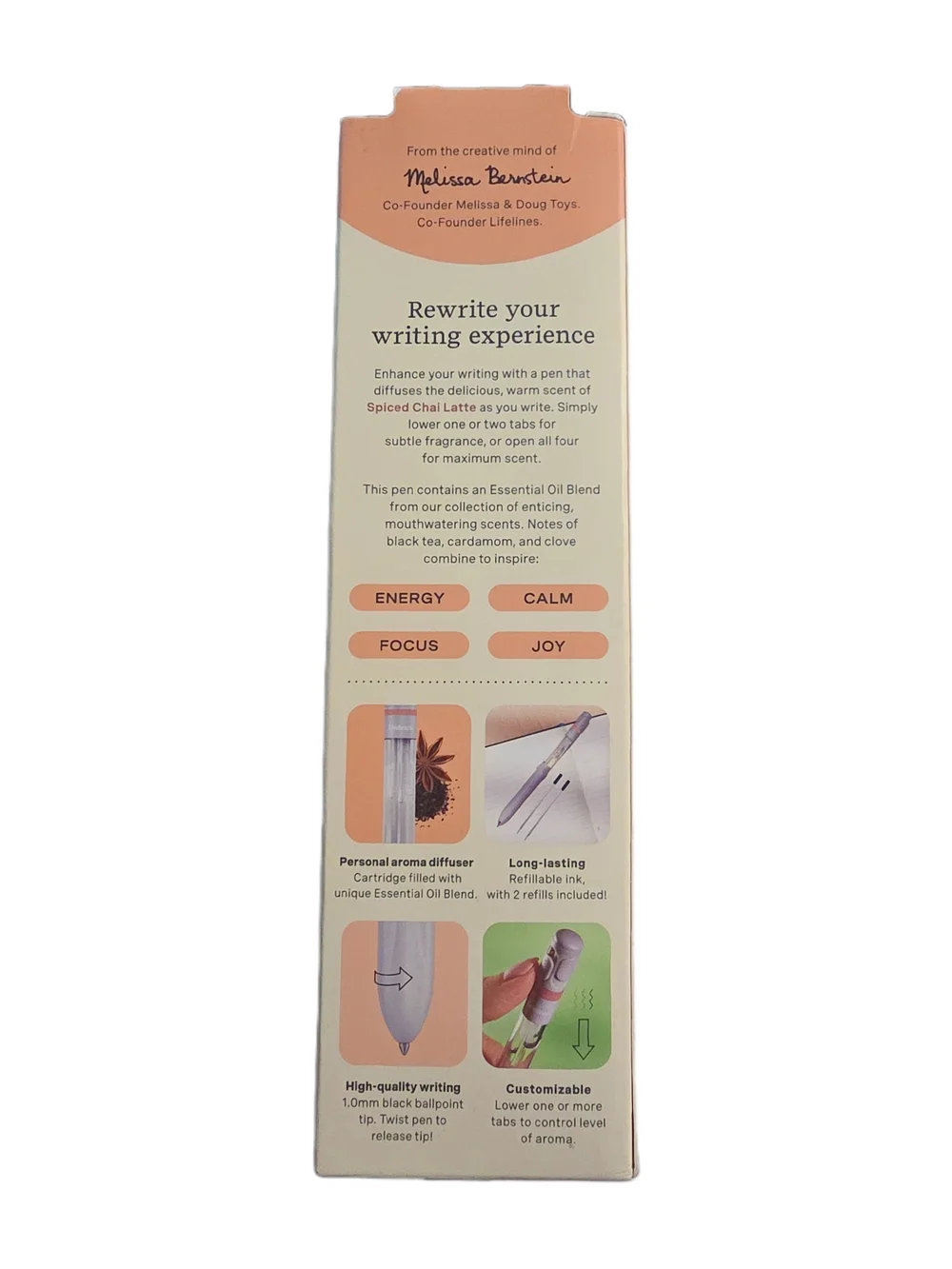 Lifelines - Pen Diffuser Set - Spiced Chai Latte
